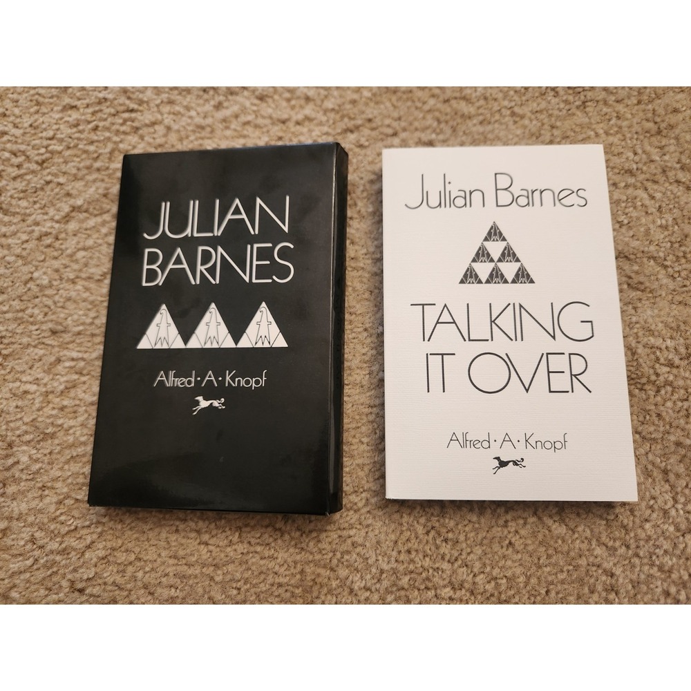 Julian Barnes Talking it Over - 1991 Proof Copy SIGNED by Author - in Slipcase
